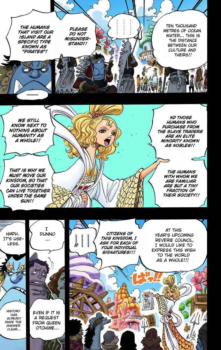 One Piece - Digital Colored Comics Chapter 621 10